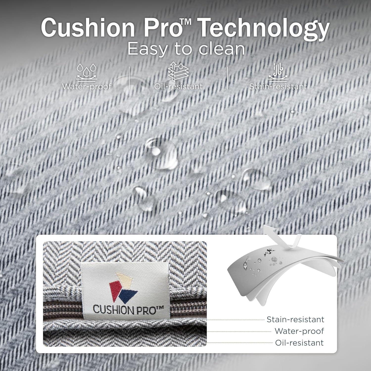 PHI VILLA Patio Rocking Chairs Set of 2, Outdoor Wicker Chairs with Thick Cushion, All Weather High Back Outdoor Furniture for Balcony Porch and Yard