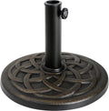 BACKYARD EXPRESSIONS PATIO · HOME · GARDEN 911554 21 Pound Umbrella Base, Bronze