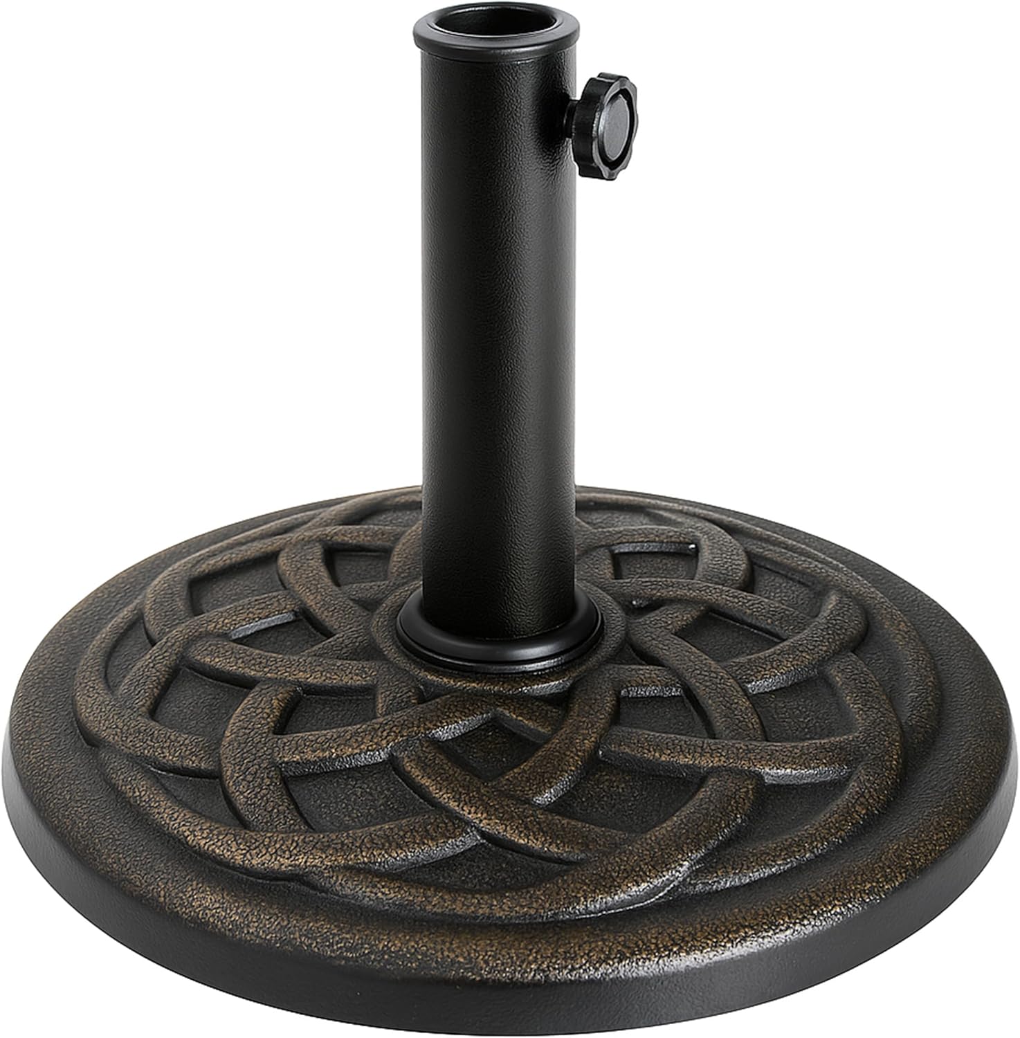BACKYARD EXPRESSIONS PATIO · HOME · GARDEN 911554 21 Pound Umbrella Base, Bronze